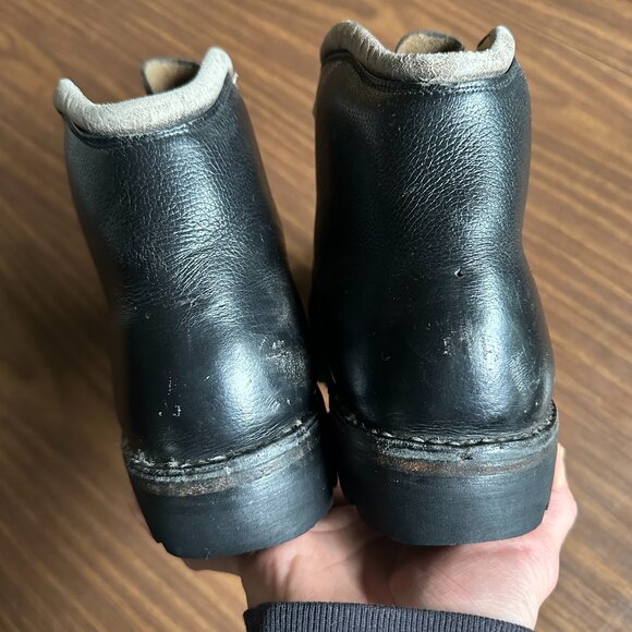 Reinforced Toe Vibram Lug Sole Leather Boots main image 9
